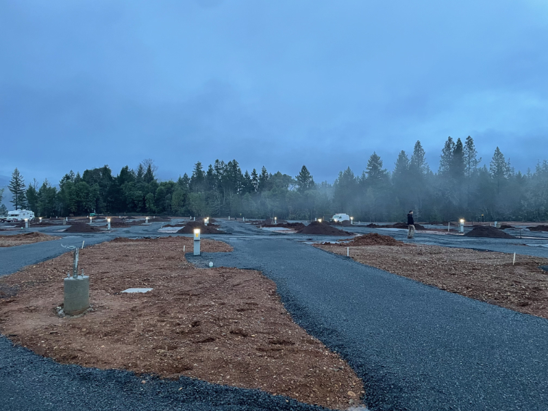 New electrical systems installed in the KOA park.