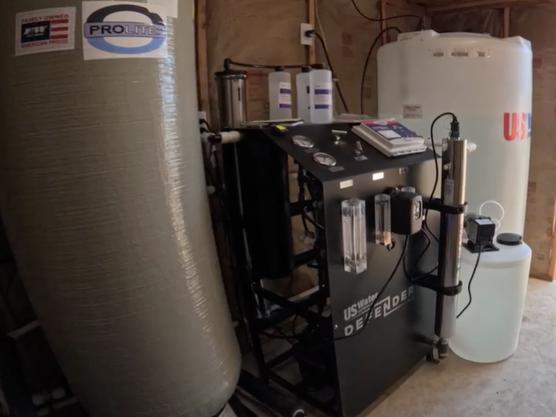 Smart home energy management system we installed.