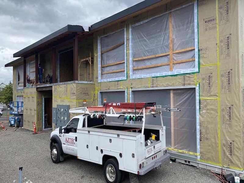 This electrical project scope is 50+ new homes in Eagle Point from the ground up. 